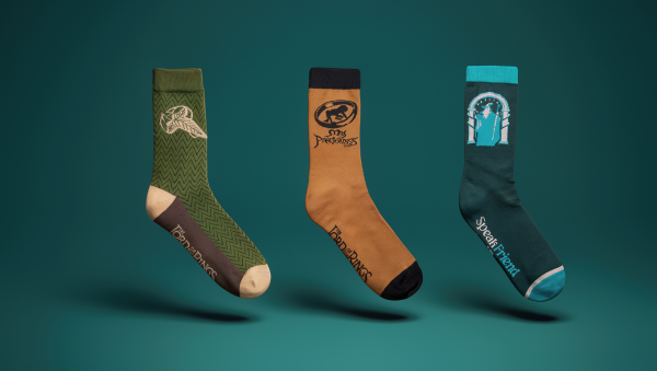 Lot de 3 paires de chaussettes Le Seigneur des Anneaux | Licence Officielle